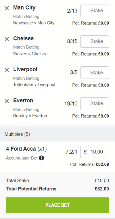 Four Fold Bet