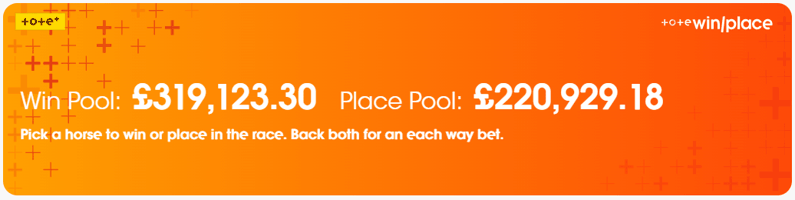 Tote Win and Place Bet