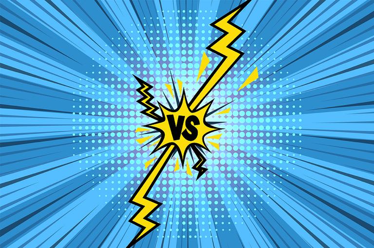 Versus graphic